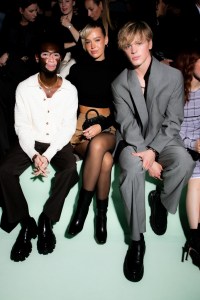 Front Row at Boss RTW Fall 2023