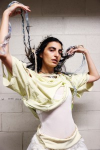 Backstage at Collina Strada RTW Spring 2024