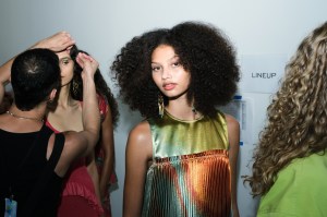 Backstage at Ulla Johnson RTW Spring 2024