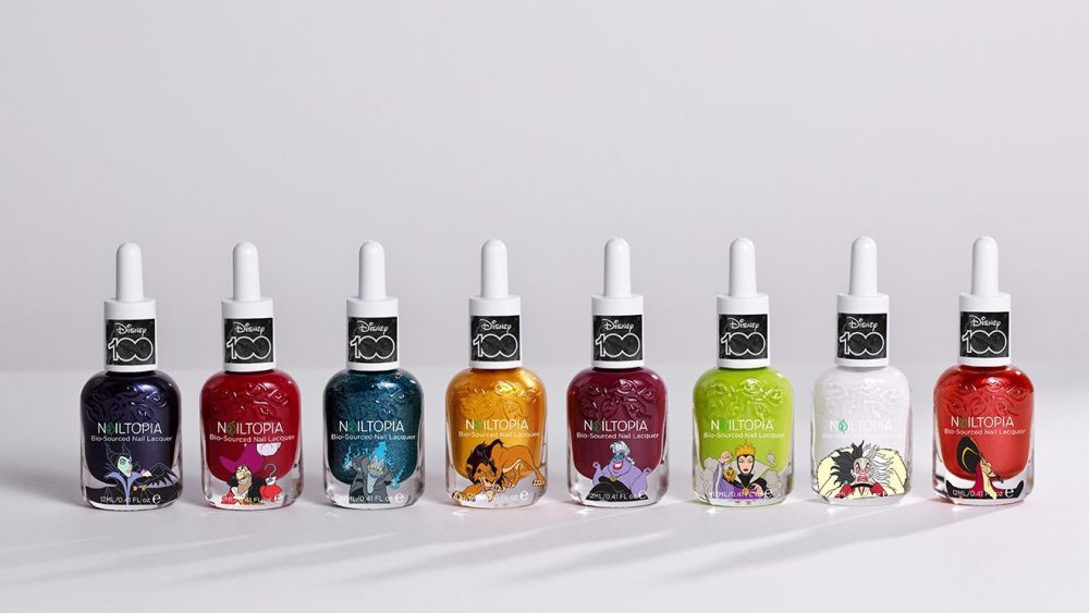 The Disney Villains x Nailtopia 100 Collection.