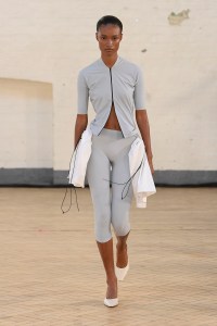 Runway at FASHION EAST - Johanna Parv RTW Spring 2024 on September 15 2023 in London