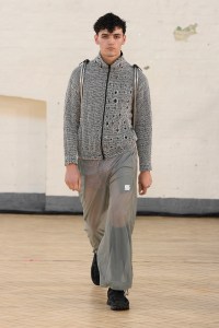 Runway at FASHION EAST - Olly Shinder RTW Spring 2024 on September 15 2023 in London