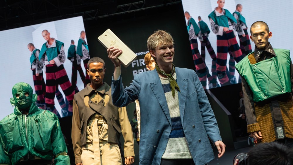 German designer Nils Hauser snatched the top prize at Redress Design Award 2023.