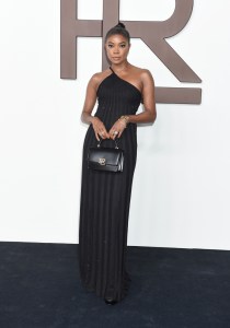Gabrielle Union at the Ralph Lauren Spring 2024 Ready To Wear Fashion Show at the Brooklyn Navy Yard on September 8, 2023 in Brooklyn, New York.