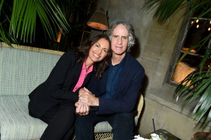 Susanna Hoffs and Jay Roach