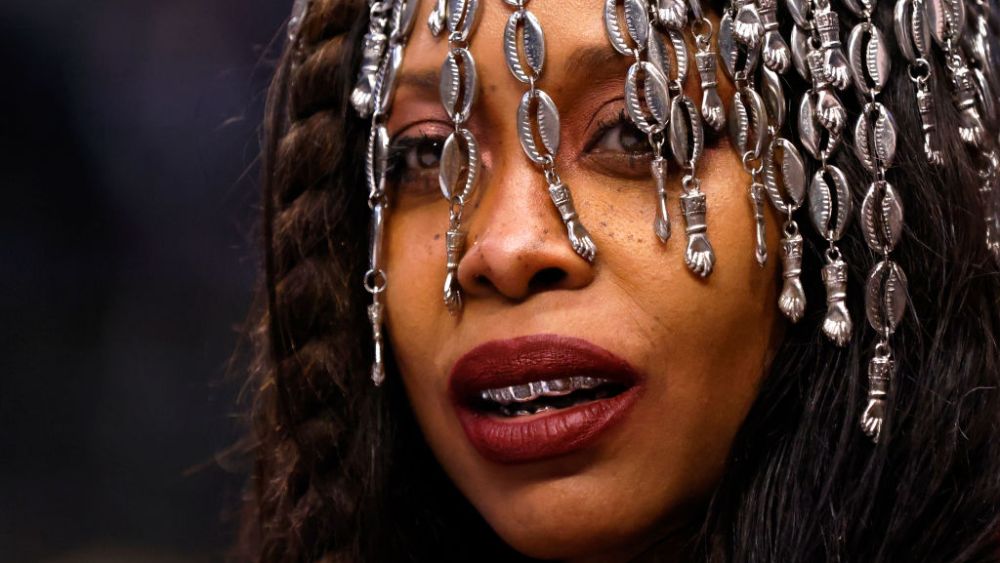 Erykah Badu on Feb. 26 in Dallas.