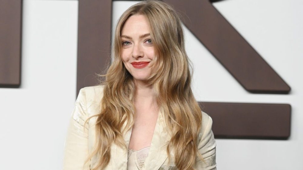 Amanda Seyfried at Ralph Lauren's spring 2024 show on Sept. 8 in New York.