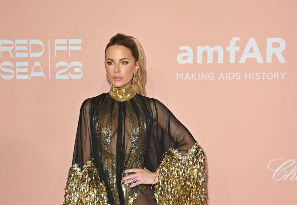 Kate Beckinsale at the 2023 amfAR Gala Venezia on Sept. 3 in Venice, Italy.