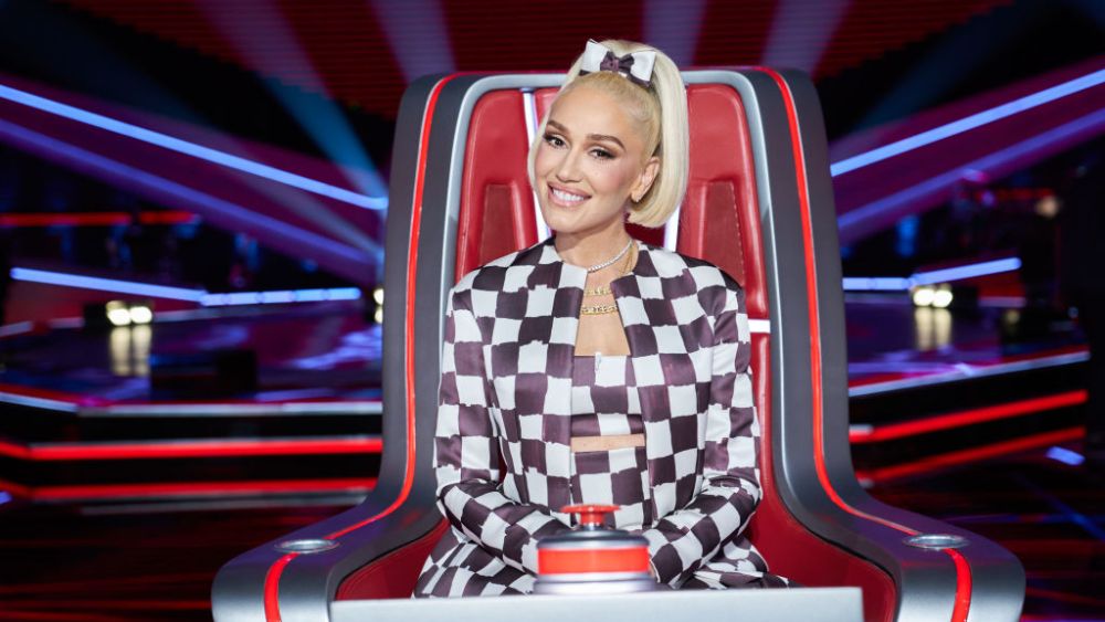 Gwen Stefani on "The Voice" on Sept. 25.