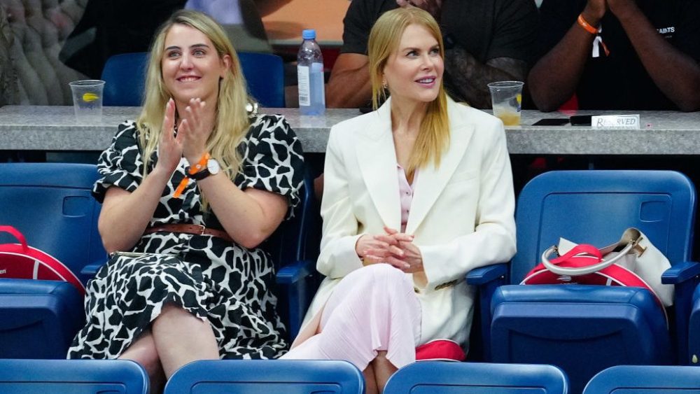 Nicole Kidman at the U.S. Open on Sept. 9 in New York.