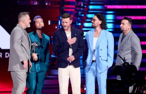 Joey Fatone, Lance Bass, Justin Timberlake, JC Chasez, and Chris Kirkpatrick