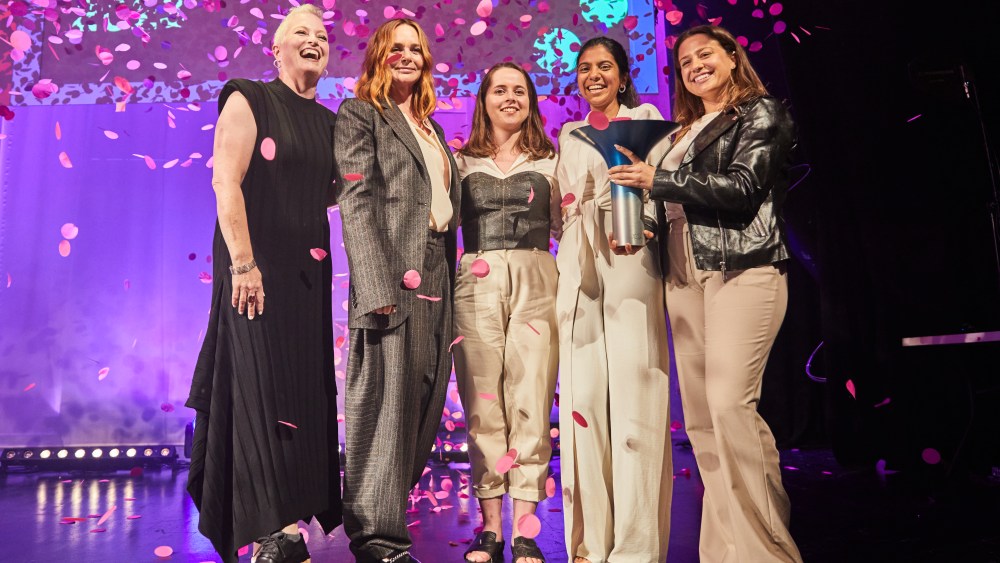 Hult Prize Lori van Dam Stella McCartney
Isobel Campbell  Jinali Mody  Margaret Boreham