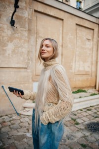 Street style at Paris Fashion Week RTW Spring 2024