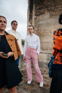 Street style at Paris Fashion Week RTW Spring 2024