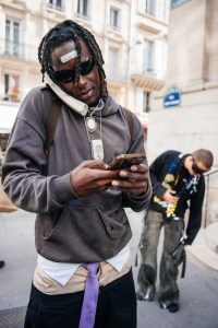 Street style at Paris Fashion Week RTW Spring 2024