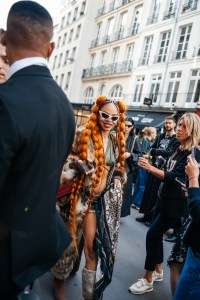 Street style at Paris Fashion Week RTW Spring 2024