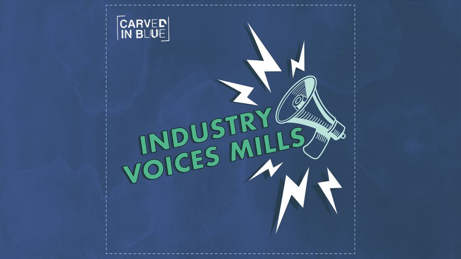 Industry Voices mills Carved in Blue