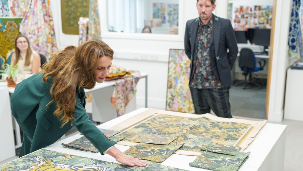 The Princess of Wales is visiting Leeds and Lancaster to learn more about the textile industry's heritage, sustainable practices and work educating and upskilling young people.