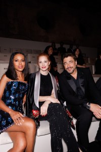Kerry Washington, Jessica Chastain, and Benicio del Toro