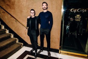 Christian Siriano and Kyle Smith