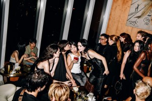 The scene at the Helmut Lang and Peter Do Party.