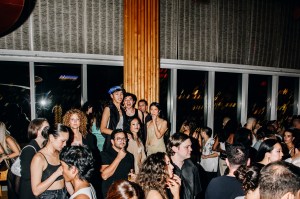 The scene at the Helmut Lang and Peter Do Party.