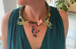 “From our high jewelry inspiration trip we to Ventotene island. We asked the team to create a piece of jewelry using plants and objects that they found on the beach.” - Francesca Amfitheatrof