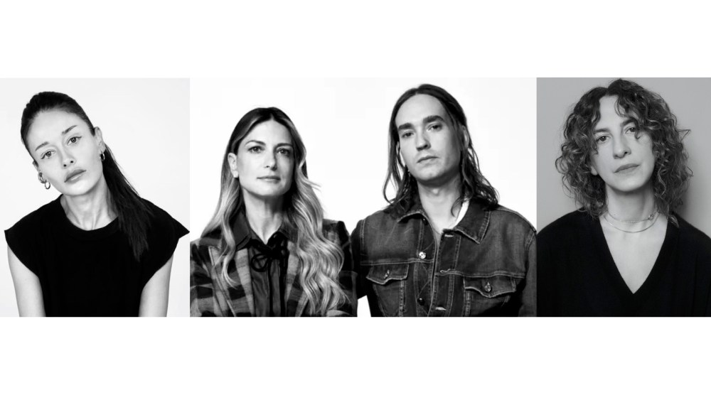 Fiorucci's Francesca Murri, Jacob Cohën's Jennifer Tommasi Bardelle and Matthew Adams Dolan and Fabiana Filippi's Lucia De Vito.
