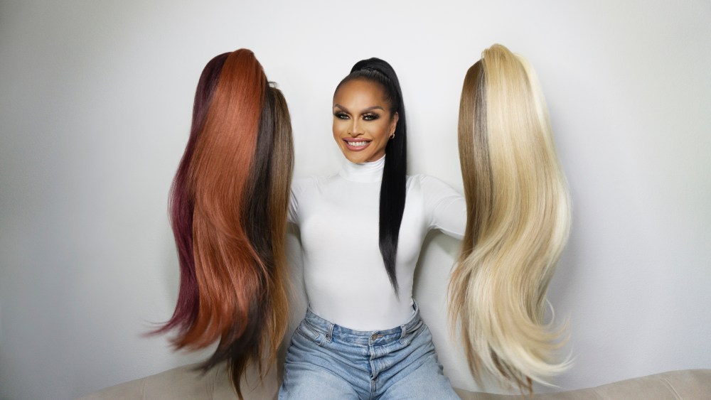 Sasha Colby, rupauls drag race season 15, hair extension ponytails