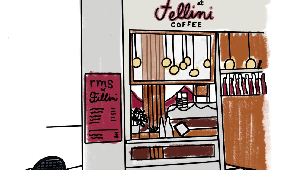 RMS Beauty will host a takeover of Fellini Coffee in New York's West Village on Sept. 22.