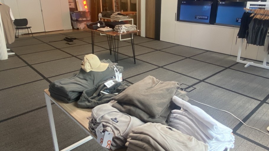 Simulating a store environment, RFID-tagged items were on display at a demo of the Radar technology in New York City in early September.