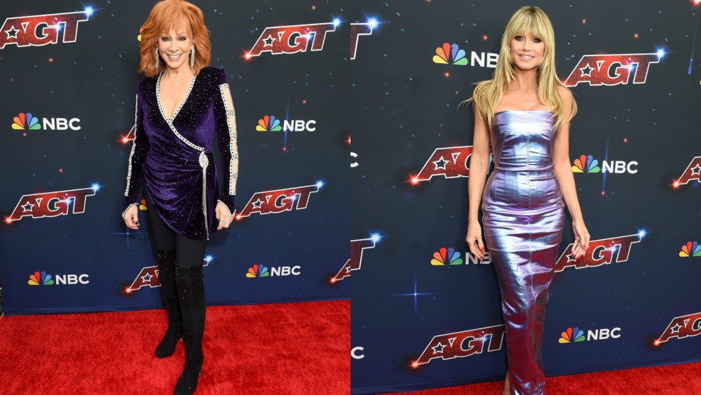 Heidi Klum, Reba McEntire, America's Got Talent