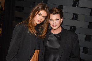 Kaia Gerber and Linda Evangelista