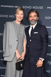 Elvira Lind and Oscar Isaac