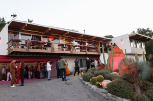 The scene at the ZEGNA x The Elder Statesman party.