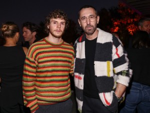 Evan Peters and Alessandro Sartori