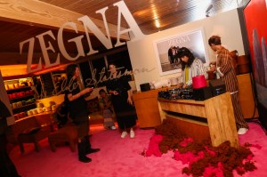 The scene at the ZEGNA x The Elder Statesman party.