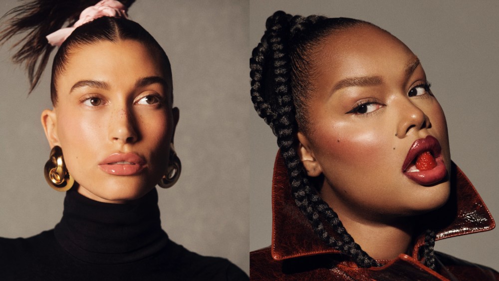 Hailey Bieber and Precious Lee for Rhode