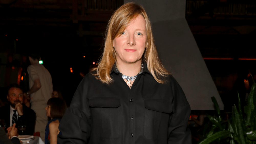 LONDON, ENGLAND - NOVEMBER 09:  Sarah Burton attends the Sarabande Foundation Fundraiser at The Standard, London on November 9, 2021 in London, England. (Photo by David M. Benett/Dave Benett/Getty Images for The Standard)