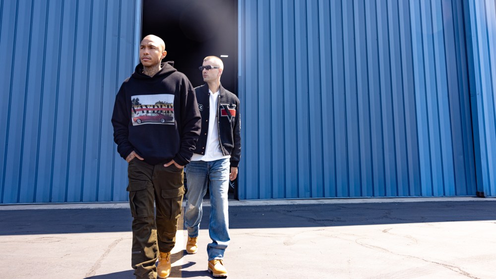 Looks from the L.A.-based menswear brand Vayder, which draws inspiration from the worlds of music, art and craft.