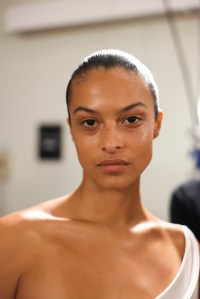 Backstage at Tory Burch RTW Spring 2024