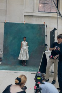 Backstage at Erdem RTW Spring 2024