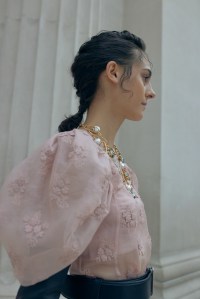 Backstage at Erdem RTW Spring 2024