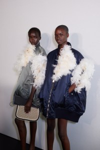 Backstage at JW Anderson RTW Spring 2024