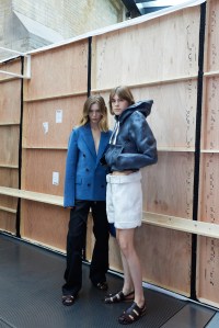 Backstage at JW Anderson RTW Spring 2024