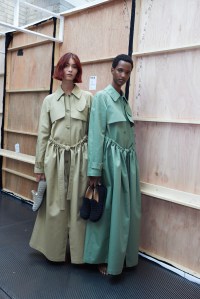 Backstage at JW Anderson RTW Spring 2024