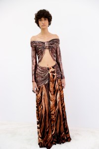 Backstage at Rabanne Ready To Wear Spring 2024 held at Palais de Tokyo on September 28, 2023 in Paris, France.