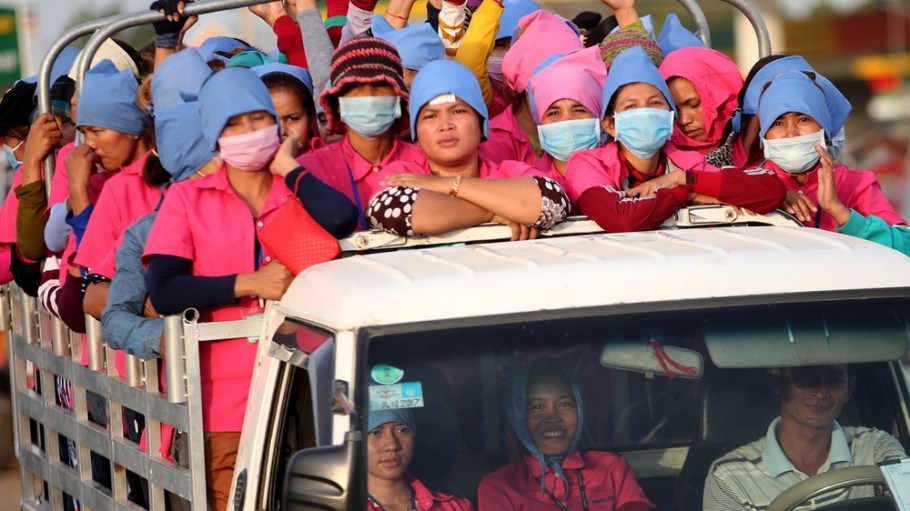 Cambodia workers