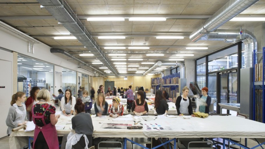 Students at Central Saint Martins.