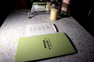 The scene at Chanel Lucky Chance Diner event.